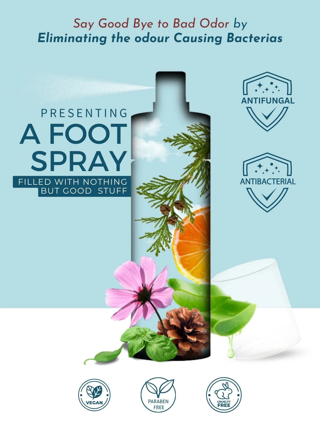 EM5™ Dew Beaters | Foot Spray - Image 3