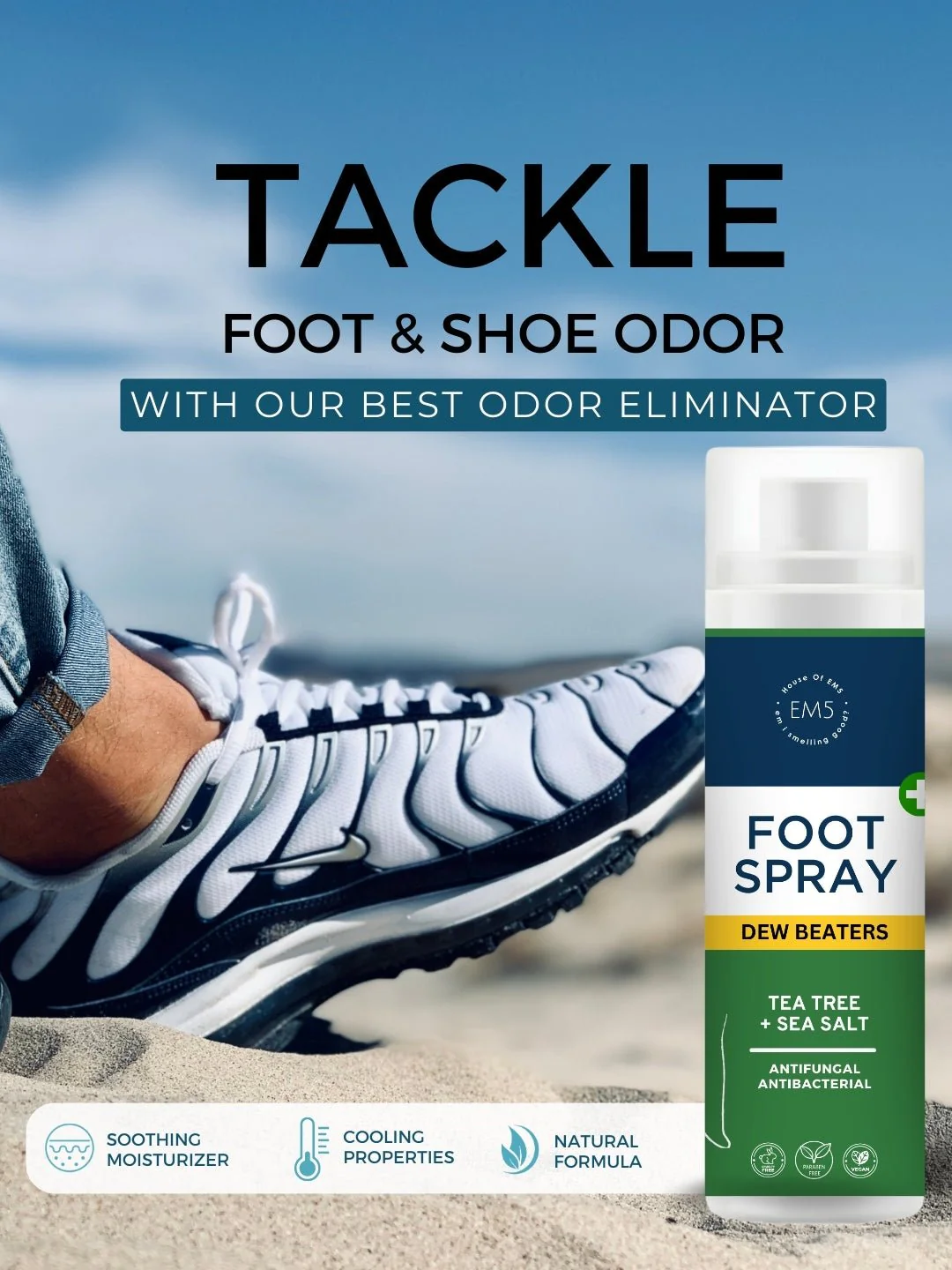 EM5™ Dew Beaters | Foot Spray - Image 4